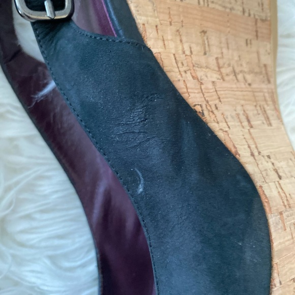 STUART Weitzman Sling Back wedges, SZ 8 EUC - Picture 10 of 12